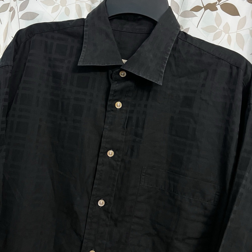 Burberry London Black Dress Shirt